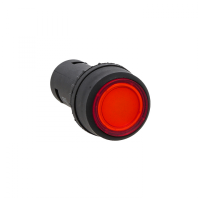 Кнопка SW2C-10D с подсветкой красная NO EKF PROxima