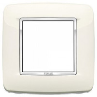 Vimar Накладка с закруглениями для 2 модулей античная белая, 20672.C02