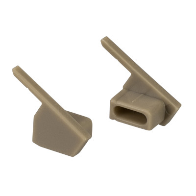 Комплект заглушек SL-MINI-SHELF-H9 OLIVE GREY (Arlight, Пластик), 038811