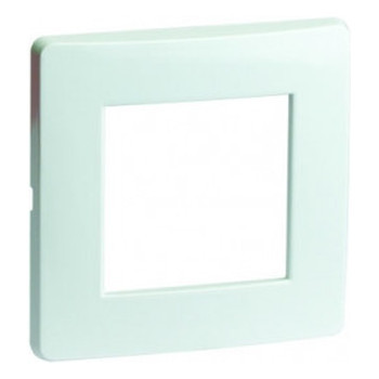 75010W - Рамка на 2 модуля (одноместная), белая, RAL9016 , ДКС