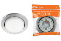 Светильник встраиваемый СВ 01-06 GX53 220 В 50 Гц хром TDM Electric, SQ0359-0058