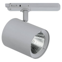 66323 Светодиодная трековая система освещения EGNATIA, 35,9W(LED), алюминий, пластик, серебряный, 30