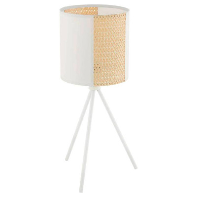 43555 Настольная лампа ARNHEM, 1Х40W, E27, H610, ?240, сталь//бумага//водоросли, белый//коричневый, 43555