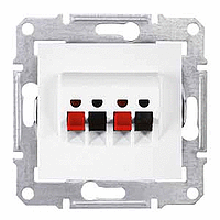 SDN5400121 - SE Sedna Бел Аудиорозетка 2-я, Schneider Electric