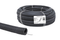 Труба гофр.ПВХ d 25 с зондом (50 м) легкая народная, SQ0401-0303 Труба гофр.ПВХ d 25 с зондом (50 м) легкая народная, SQ0401-0303