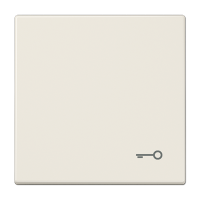 Клавиша для  выключателя с символом "замок"; слоновая кость, LS990T