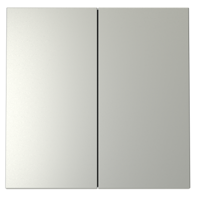 Клавиши для выключателя/переключателя двухклавишного, S70 (сталь), VLS000305