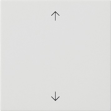 536127 Gira Накладка управления жалюзи с символами стрелок System 3000