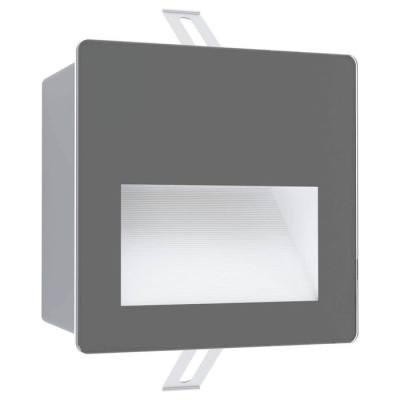 99574 Уличный светод. встраив. св-к ARACENA, 3,7W(LED), 140х140, ET95, IP65, алюм., пластик, черный,
