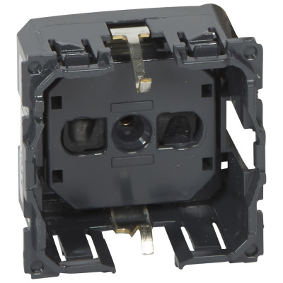 Legrand Розетка 2К+З - немецкий стандарт - винтовые зажимы - Программа Celiane, 067161