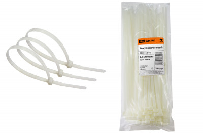 Хомут 8,8х1000мм нейлон (белый) (100шт) TDM Electric, SQ0515-0145