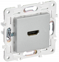 SKANDY Роз. HDMI SK-H01S сереб. IEK, SK-H10-K23