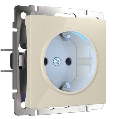 Werkel W1171403/ Розетка с подсветкой (слоновая кость), a054522