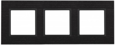 ЭРА 14-5303-05 Elegance Черн.дерево/антрацит Дерево Рамка 3-ая