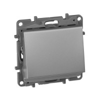 Legrand Выключатель карточный с подсветкой - Legrand Etika - с задержкой выключения 2А 250В винтовые зажимы - алюминий, 672493