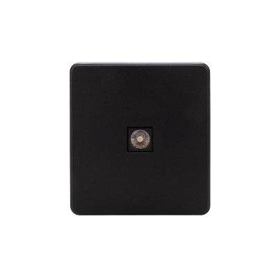 Розетка ROUND TV с/у оникс KRANZ, KR-78-0723-3