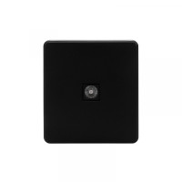 Розетка ROUND TV с/у оникс KRANZ, KR-78-0723-3