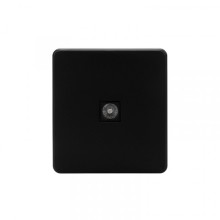 Розетка ROUND TV с/у оникс KRANZ, KR-78-0723-3
