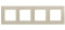 672514 - Рамка 4 поста - Legrand Etika - слоновая кость, Legrand