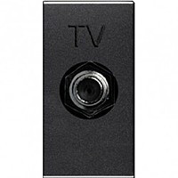 N2150.7 AN - Механизм ТВ розетки, простой, 1-модульный, серия Zenit, цвет антрацит - 2CLA215070N1801