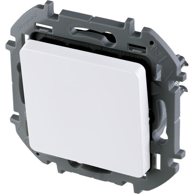 Legrand Переключатель перекрёстный одноклавишный - Legrand Inspiria - 10А 250В винтовые зажимы - белый, 673680