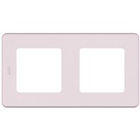 Legrand Рамка 2 поста - Legrand Inspiria - розовый, 673944