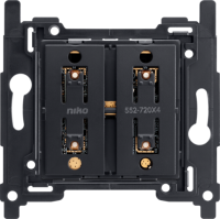Niko Home Control Механизм беспроводного выключателя 4-клавишного, Zigbee, 552-72004