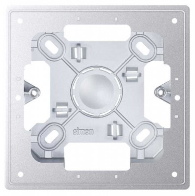 Simon Коробка подъемная на 1 пост для накладного монтажа цвета алюминий S24 Harmonie, 2400751-033