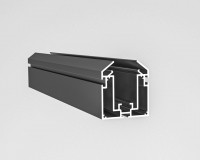 Donel, встраиваемый алюминиевый профиль  под натяжной потолок для серии Space Track, 61,8х48,5х2500,Серия:DN8ALE, DN18525