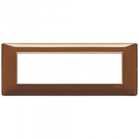 Vimar Накладка для 7 модулей рефлекс "табак", 14657.49