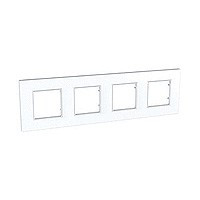 UnicaQ Рамка 4-ная, бел.