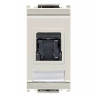 Vimar Розетка RJ45 POUYET CAT 5Е UTP T568A/B белая, 16357.B