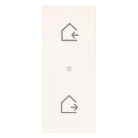 Vimar Клавиша 1M аксиальная с символом сценарий белая, 31000A.SB