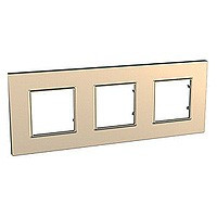 MGU6.706.56 - UnicaQ Рамка 3-ная, медь, Schneider Electric