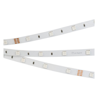 Светодиодная лента RT-B30-10mm 24V RGB (7.2 W/m, IP20, 5060, 5m) (Arlight, Открытый), 022066(2)