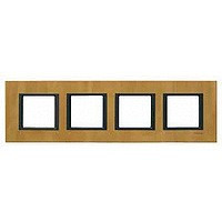 MGU68.008.7P1 - UNICA CLASS РАМКА 4-постовая, СВЕТЛАЯ КОЖА