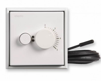 ECOINTRO16FRWW - Терморегулятор комбин.,3600Вт,16А, Intro, белый - Ensto