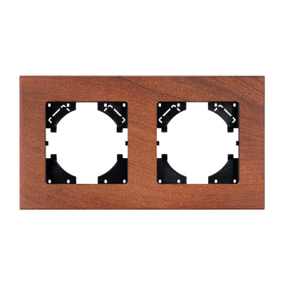 050871 - Рамка из натурального дерева FRM-XSILO-WD-2-NL (Arlight, -)