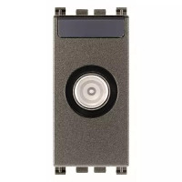 Vimar Розетка TV проходная 10DB "папа", Metal, 19300.10.M