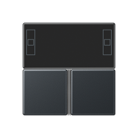 KNX набор накладок для комнатного контроллера, A4093TSAANM KNX набор накладок для комнатного контроллера, A4093TSAANM