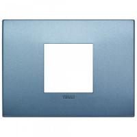 Vimar Накладка CLASSIC на 2 модуля центрально синяя матовая, 19652.76 Vimar Накладка CLASSIC на 2 модуля центрально синяя матовая, 19652.76