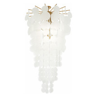 ST LUCE SL1231.303.12 Люстра подвесная ST-Luce Латунь/Белый E14 12*60W