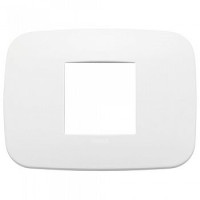 19682.B26 - Vimar Накладка ROUND на 2 центральных модуля полярная TOTAL LOOK