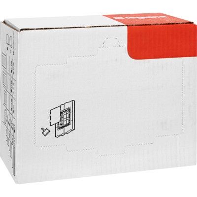 Legrand Practibox S Пластиковый щиток Навесной 1X4 Дымчатая дверь, 134614