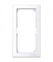 M-Smart Рамка 2-ная без перегородки, активно-бел.