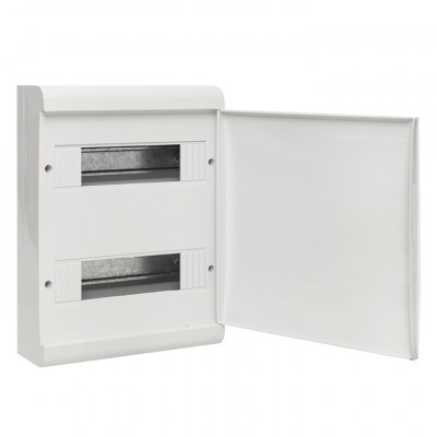 Щит распределительный ЩРН-П-24 "SlimBox" белая дверца IP41 EKF , sb-n-24w