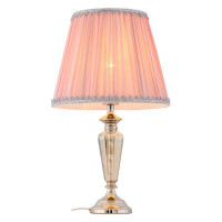 ST LUCE SL965.104.01 Прикроватная лампа ST-Luce Хром/Пыльная роза E27 1*60W (из 2-х коробок) ST LUCE SL965.104.01 Прикроватная лампа ST-Luce Хром/Пыльная роза E27 1*60W (из 2-х коробок)