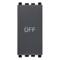 Vimar Кнопка 1P NO+NC 10A с символом OFF, 20056.33