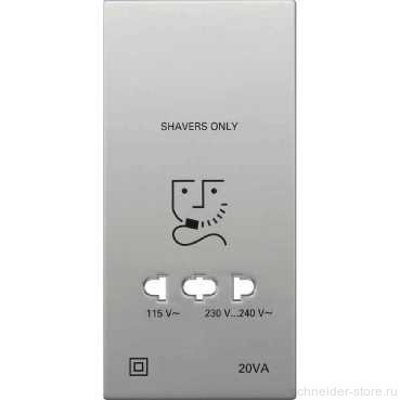 SD Накладка на розетку для эл. бритв арт.№ SCMTN213300, стальн.