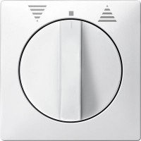 SD Накладка с пов. ручкой для жалюз. выключ. арт. №SCMTN317200 с симв. стрелок бел.